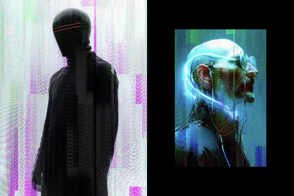 Screen Glitch Photo Effect 6