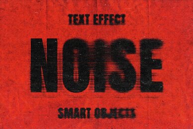 Noise Lines Text Effect