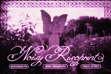 Noisy Soft Risoprint Effect