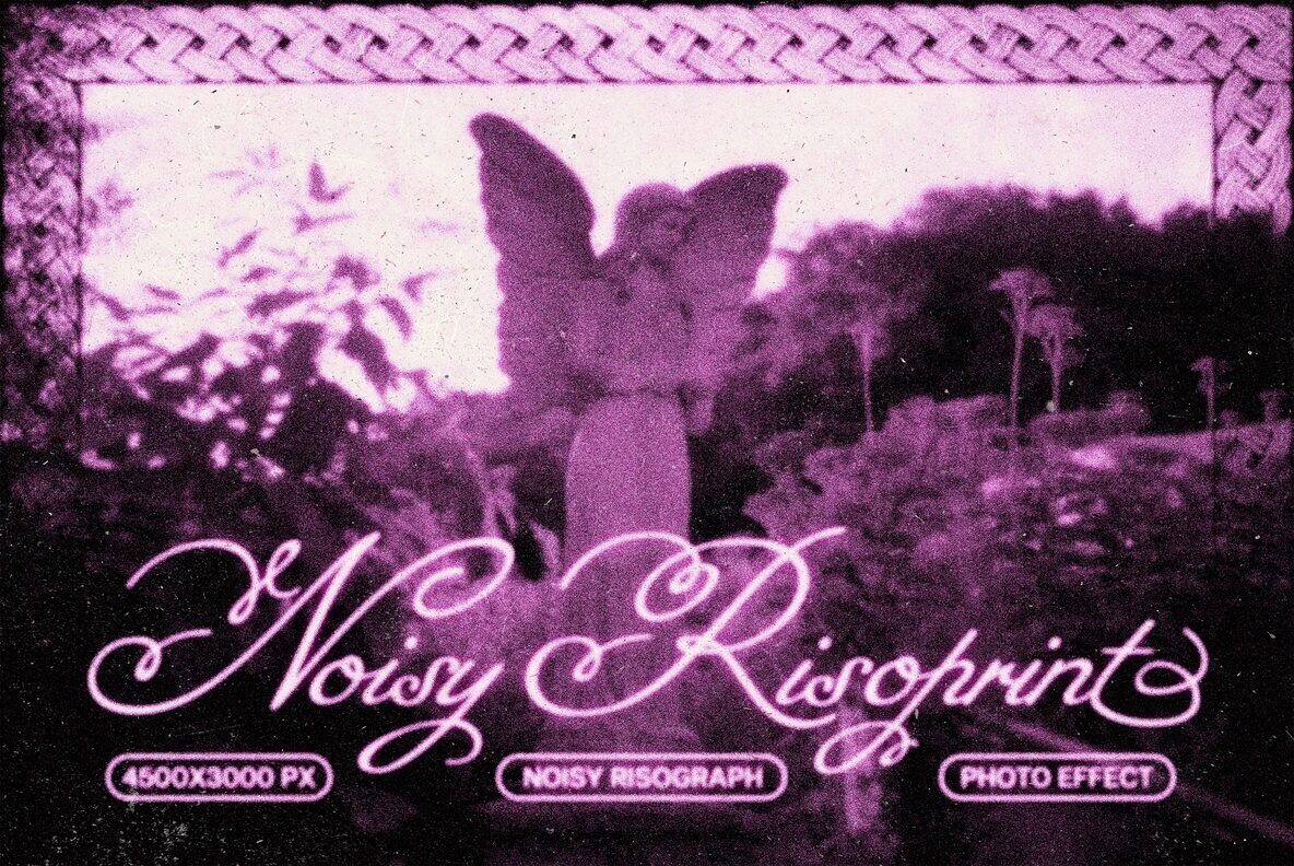 Noisy Soft Risoprint Effect 1