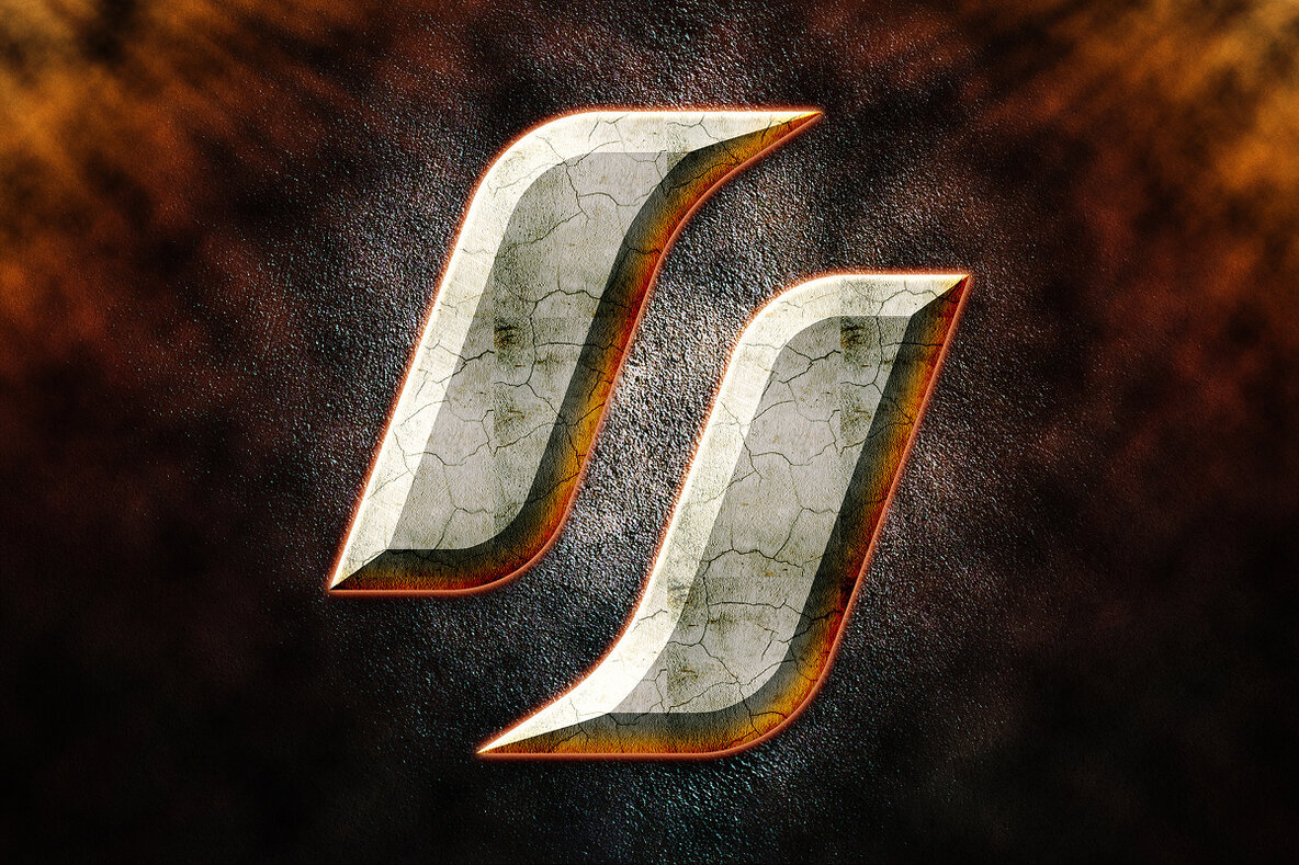 Sword Fantasy Text Effect   Medieval RPG PSD Template 2