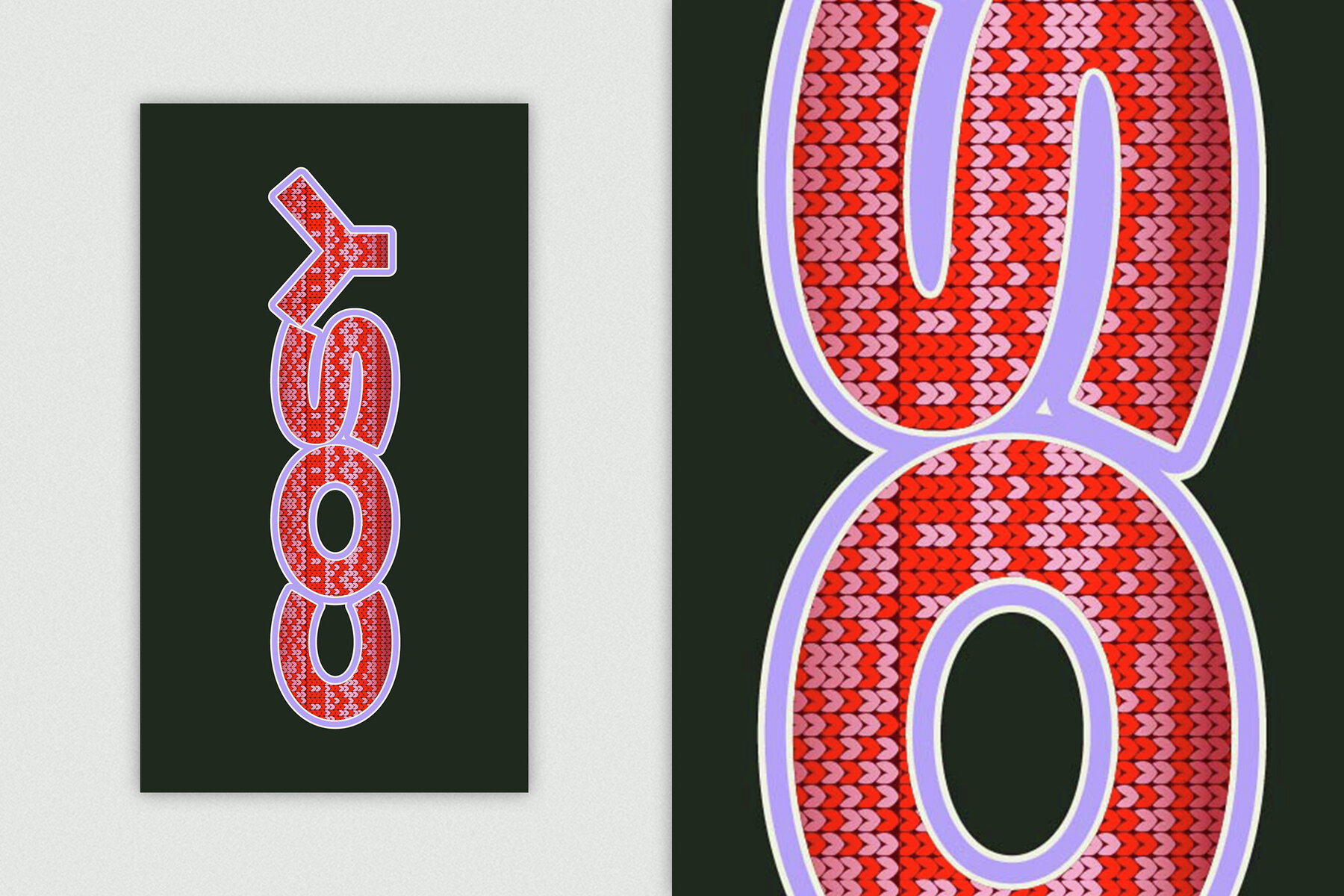 Christmas Sweater Text Effect Mockup 6