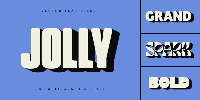 Bold Text Effect Mockup
