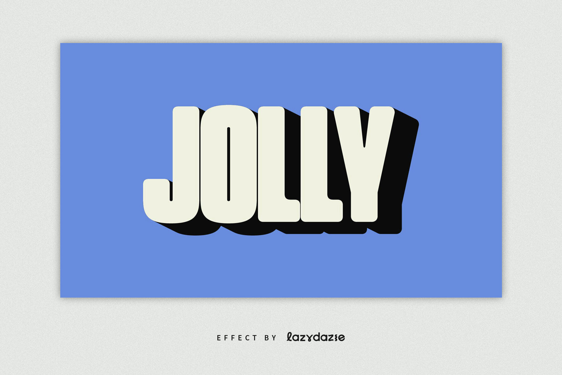 Bold Text Effect Mockup 2