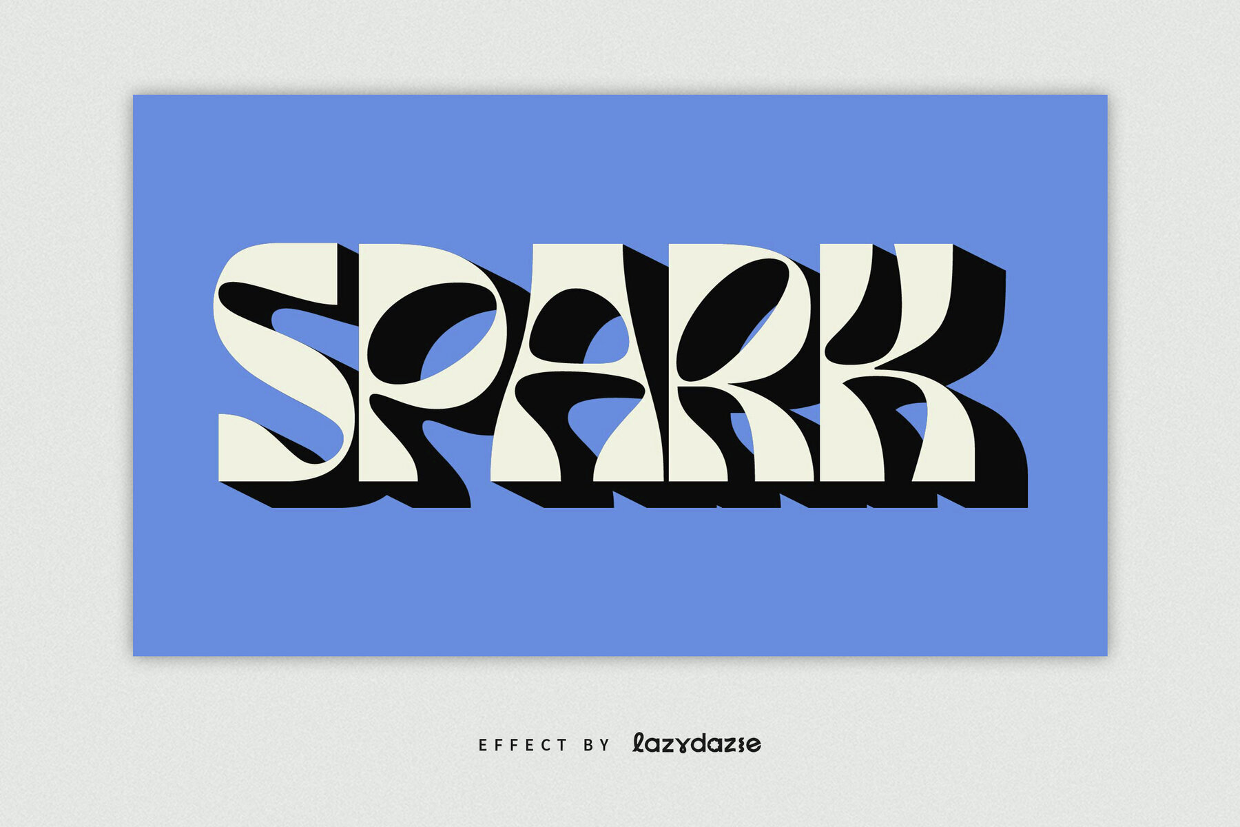 Bold Text Effect Mockup 3