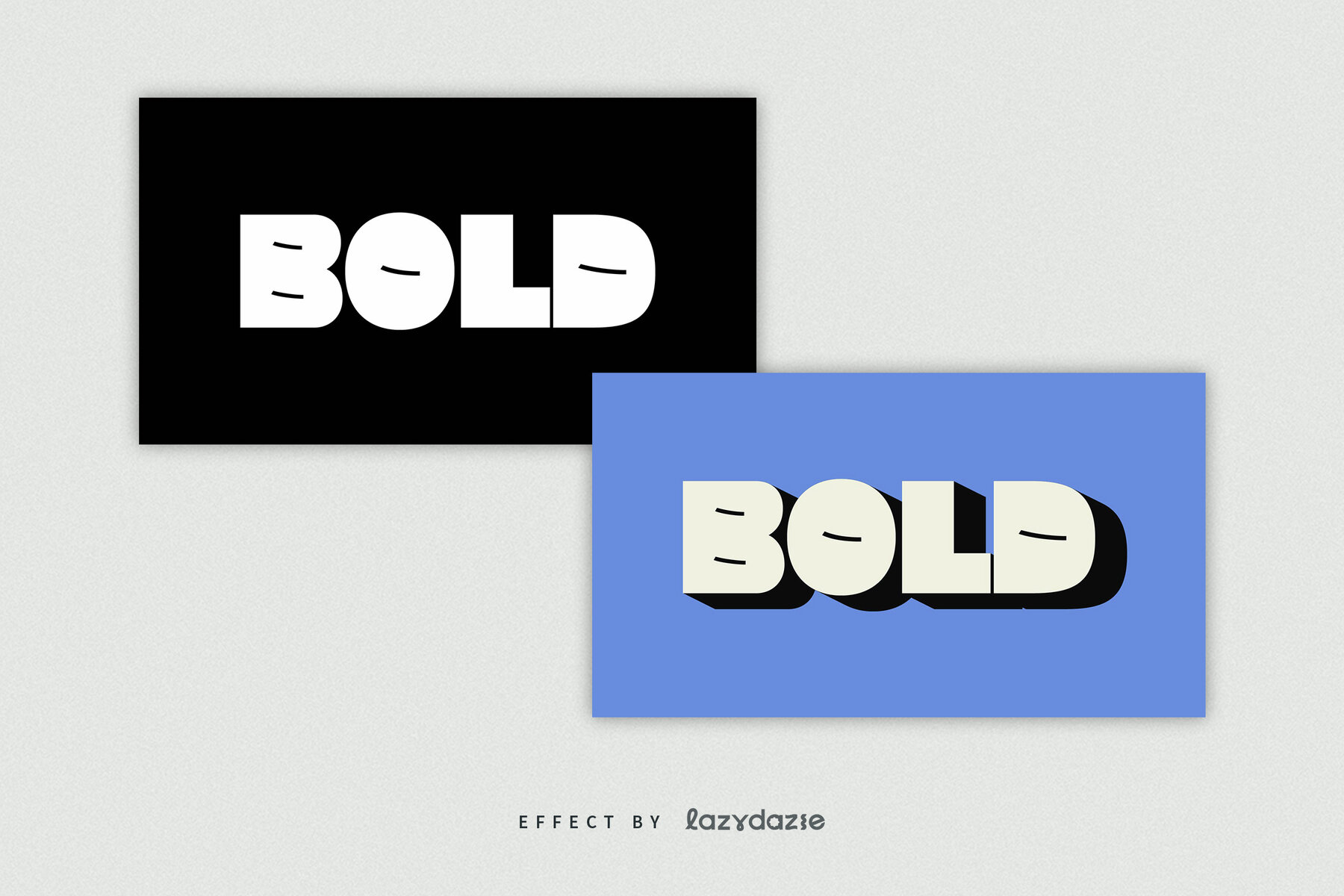 Bold Text Effect Mockup 7