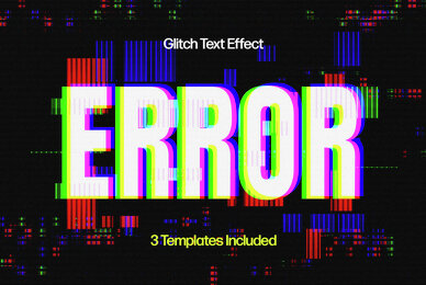 Glitch Text Effects