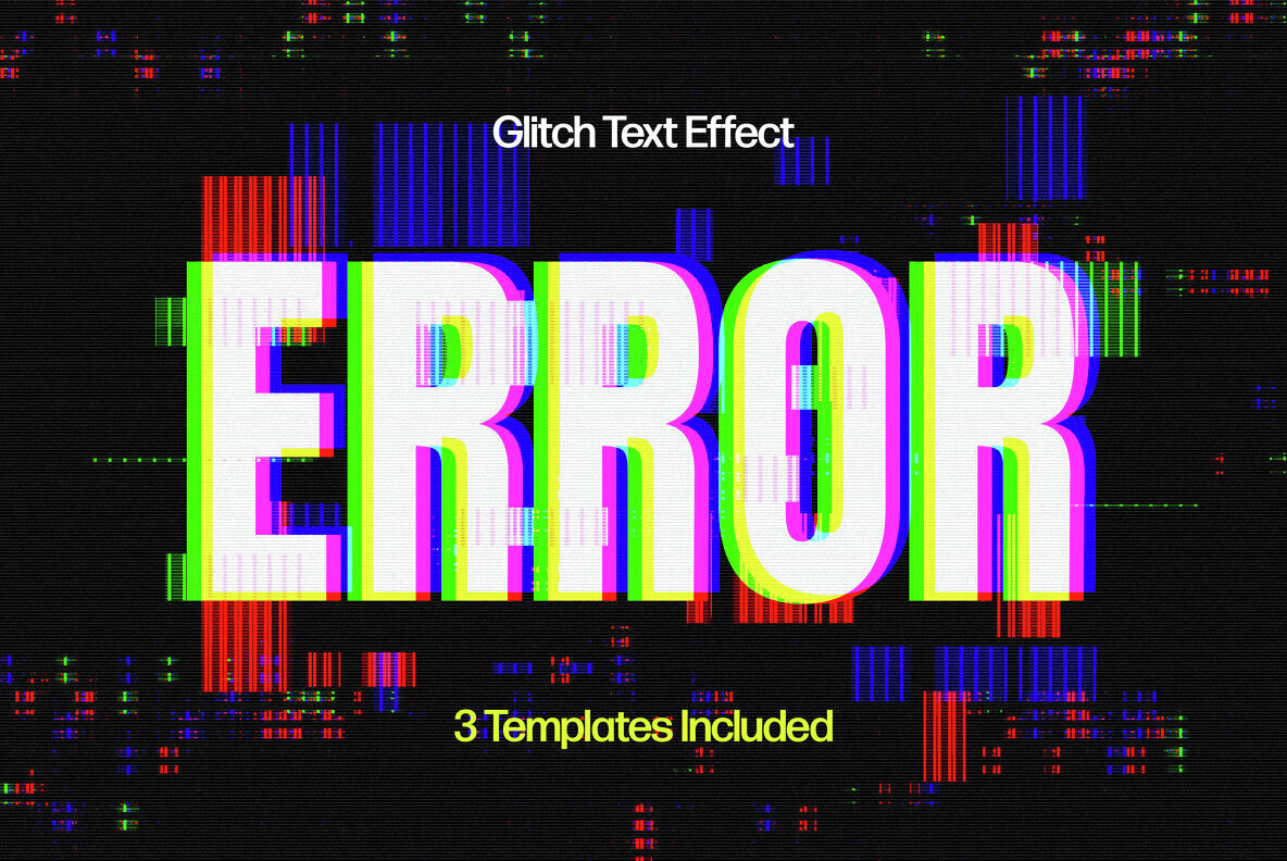 Glitch Text Effects 1