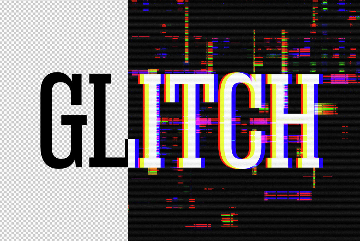 Glitch Text Effects 6