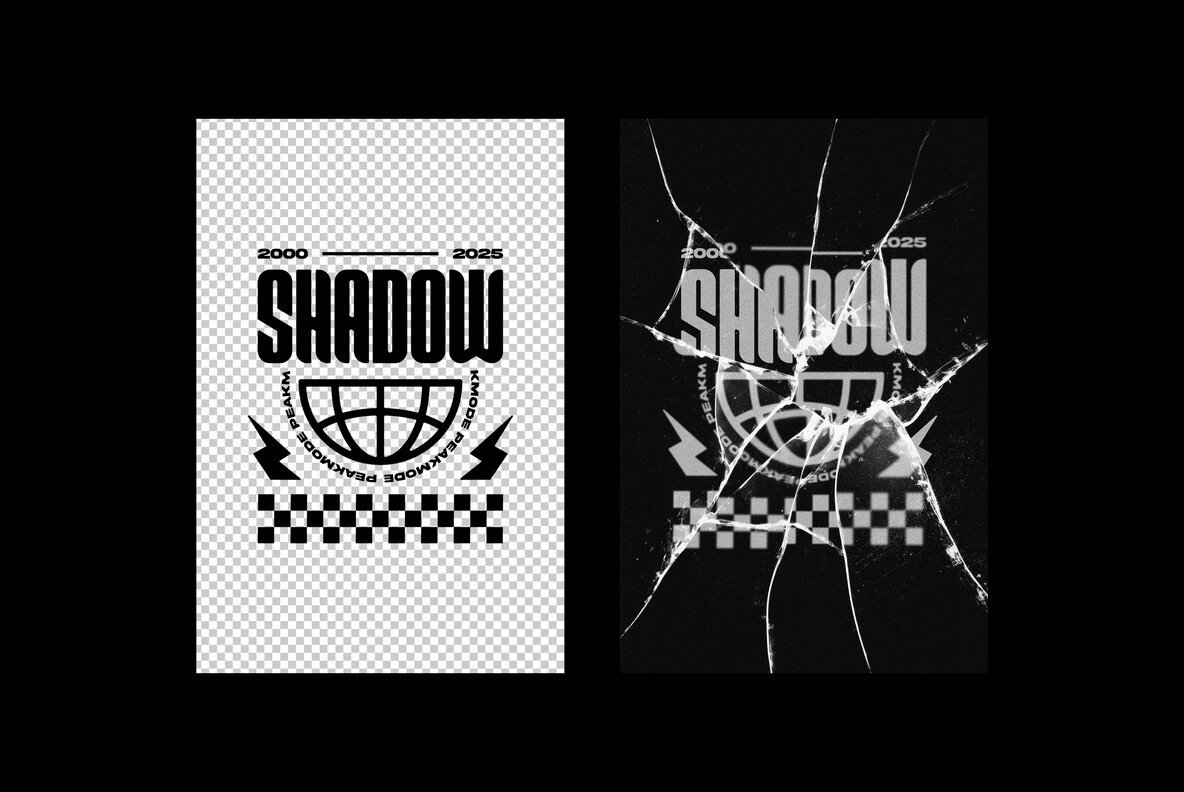 Broken Glass Text and Logo Effect 5