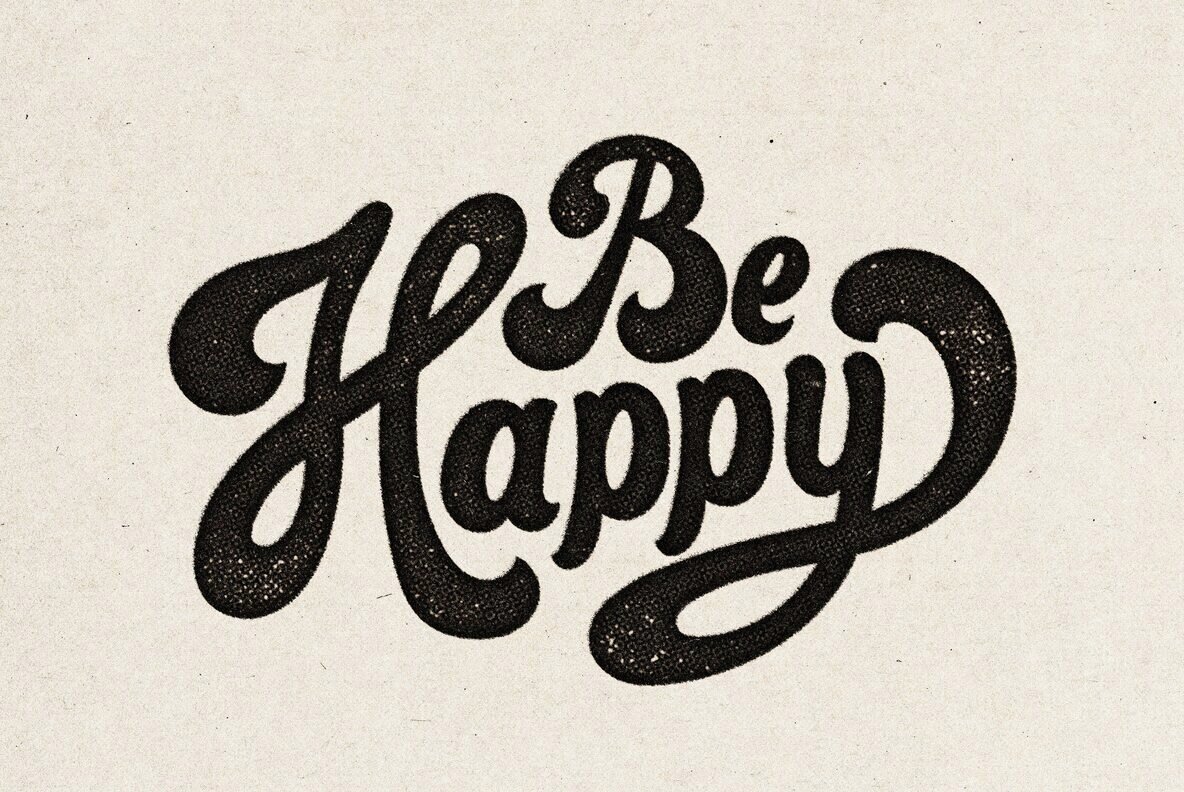 Vintage Stamp Print Effect 2