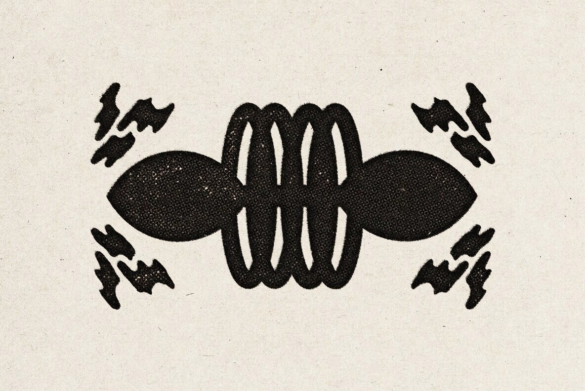 Vintage Stamp Print Effect 5