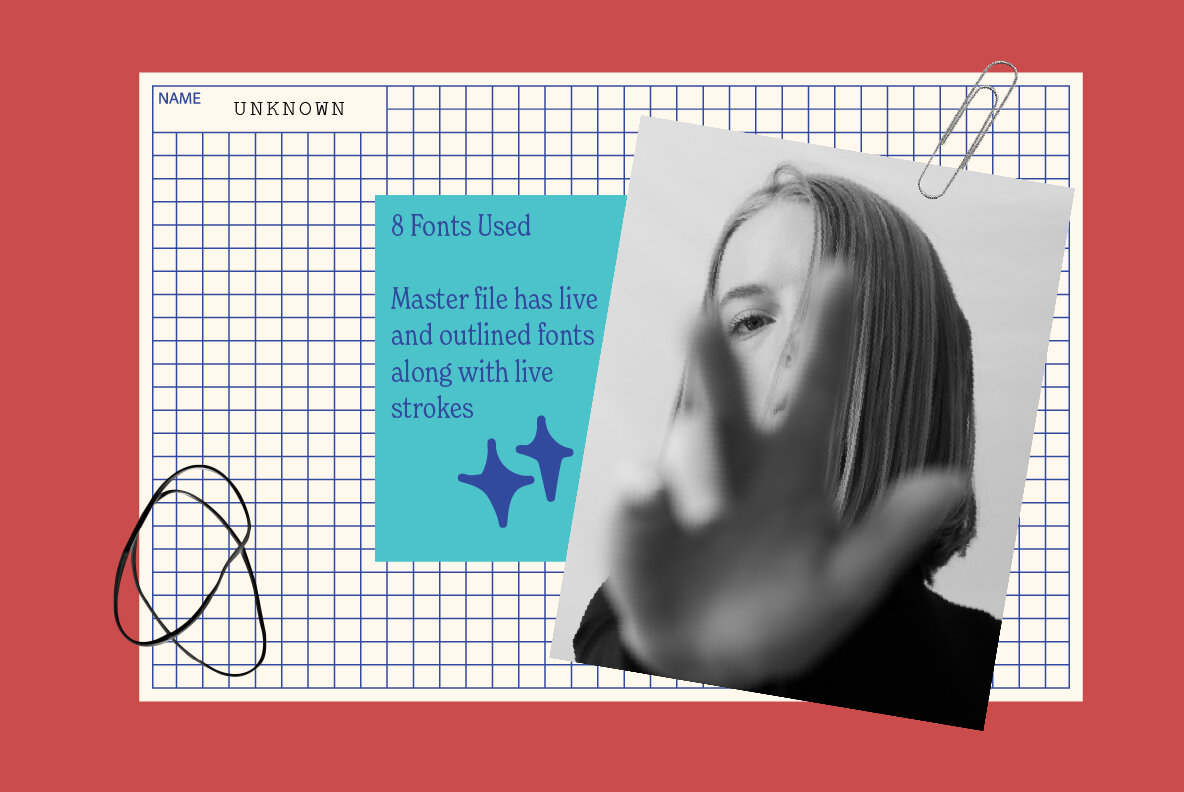 Vintage Cards and Receipts Templates 5