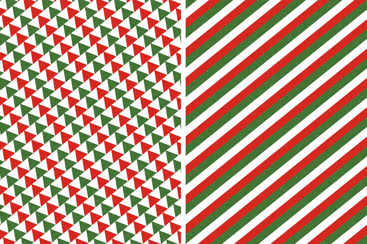 Digital Paper Set for Christmas 3