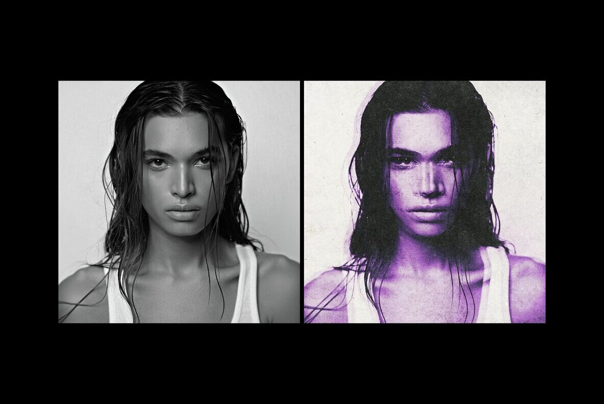 Bad Print Photo Effect 2