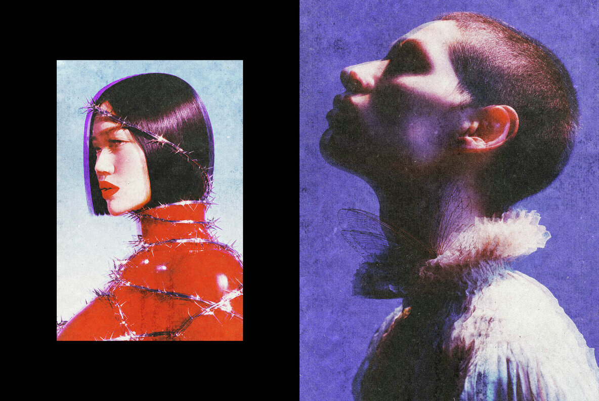 Bad Print Photo Effect 4