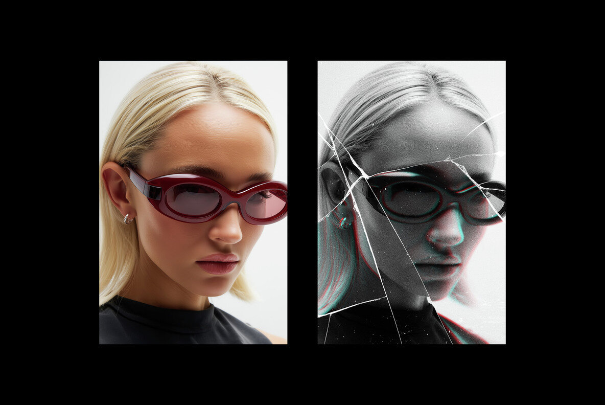 Broken Glass Photo Effect 5