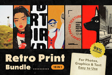 Retro Print Bundle