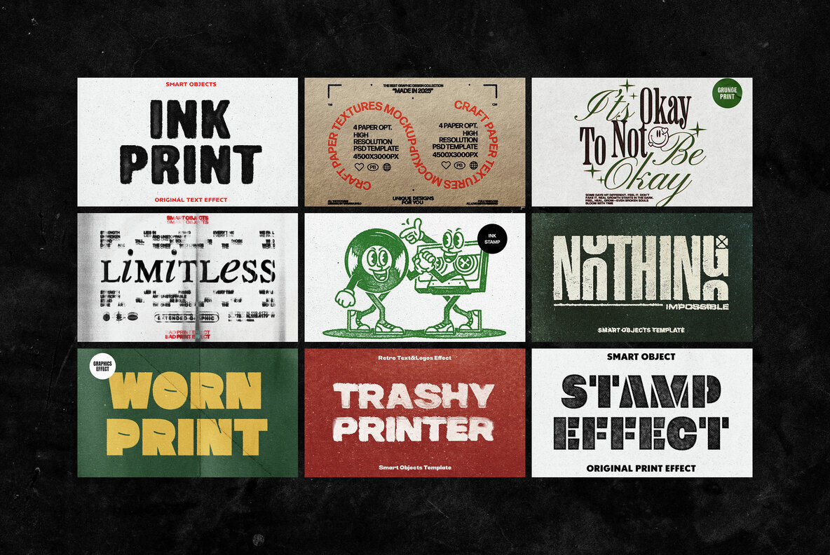 Retro Print Bundle 3