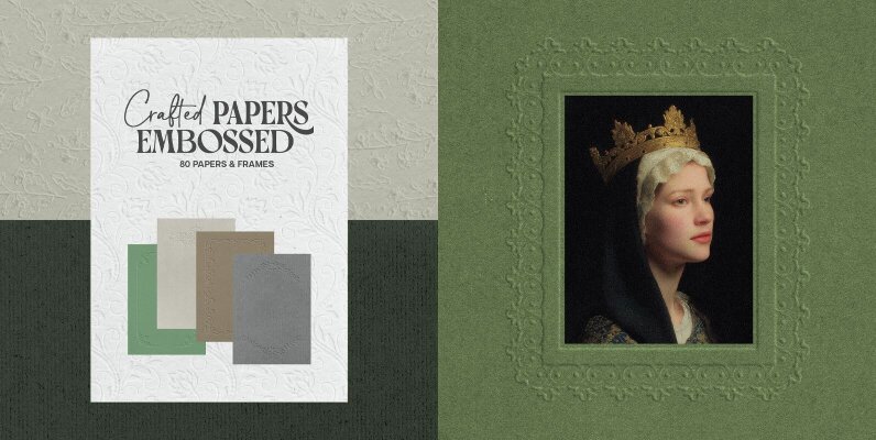 Crafted Papers Embossed