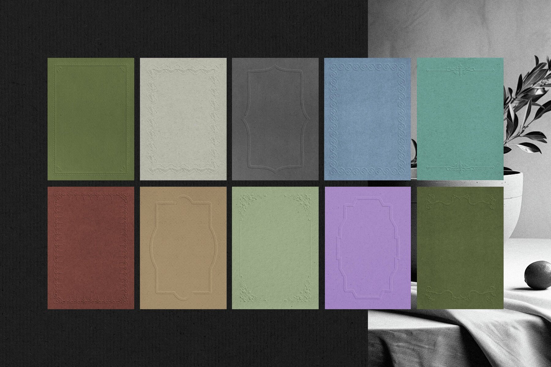 Crafted Papers Embossed 4