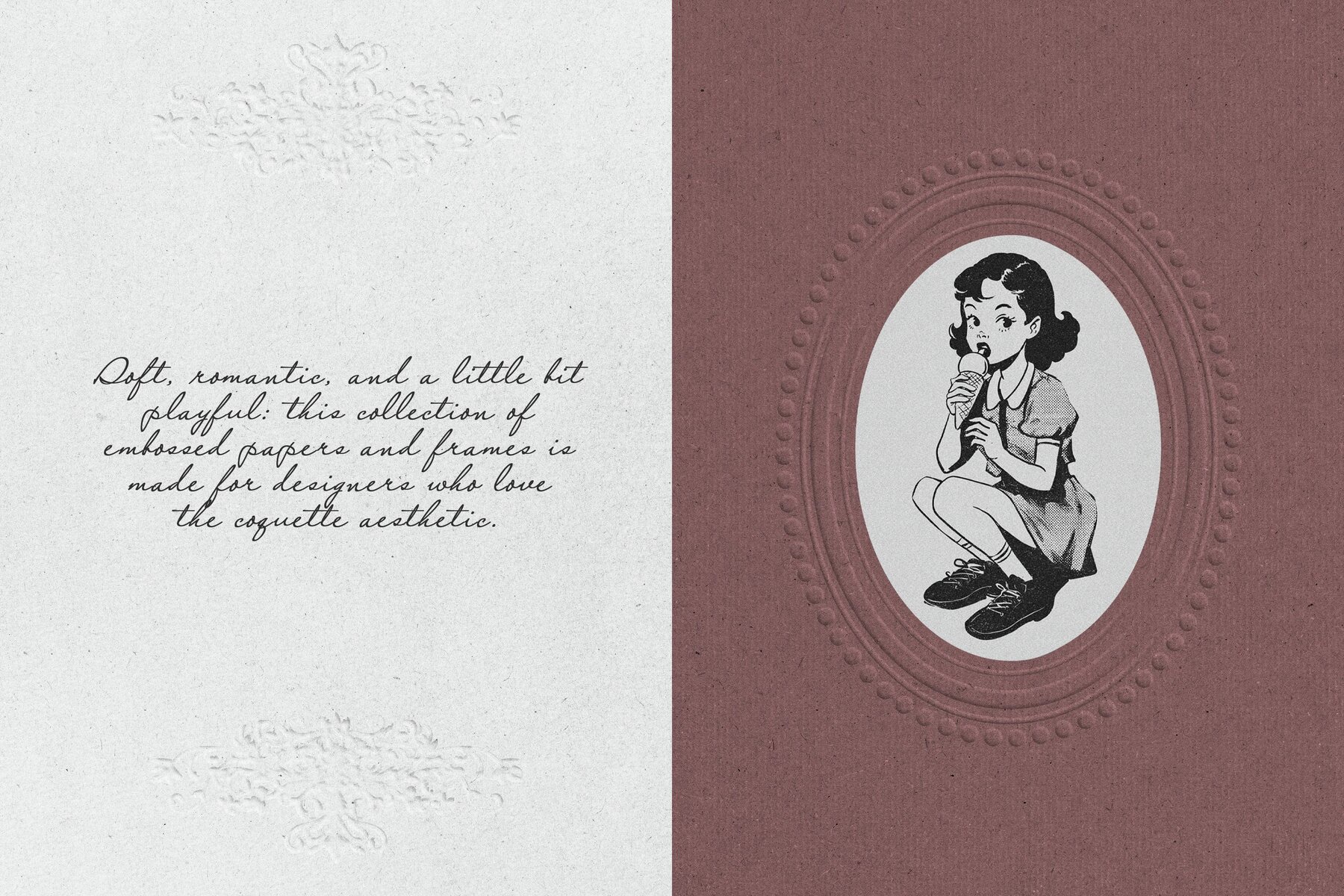 Crafted Papers Embossed 5