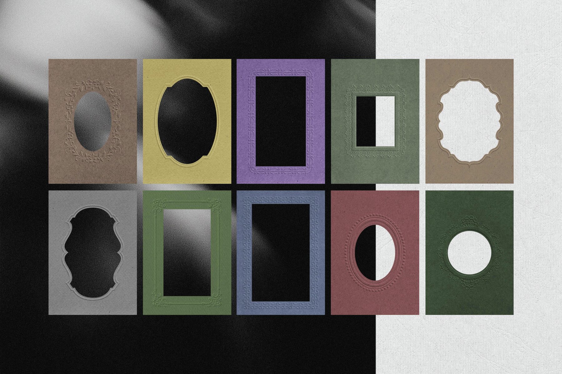 Crafted Papers Embossed 7