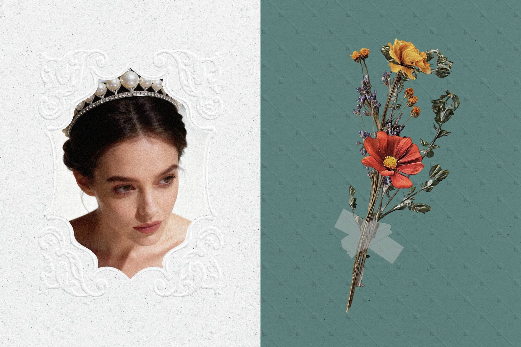 Crafted Papers Embossed 8