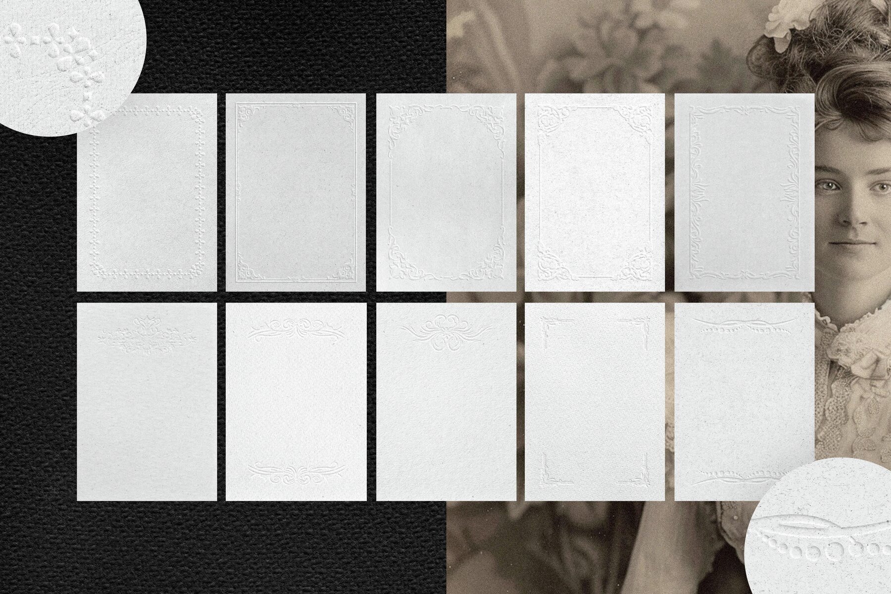 Crafted Papers Embossed 9