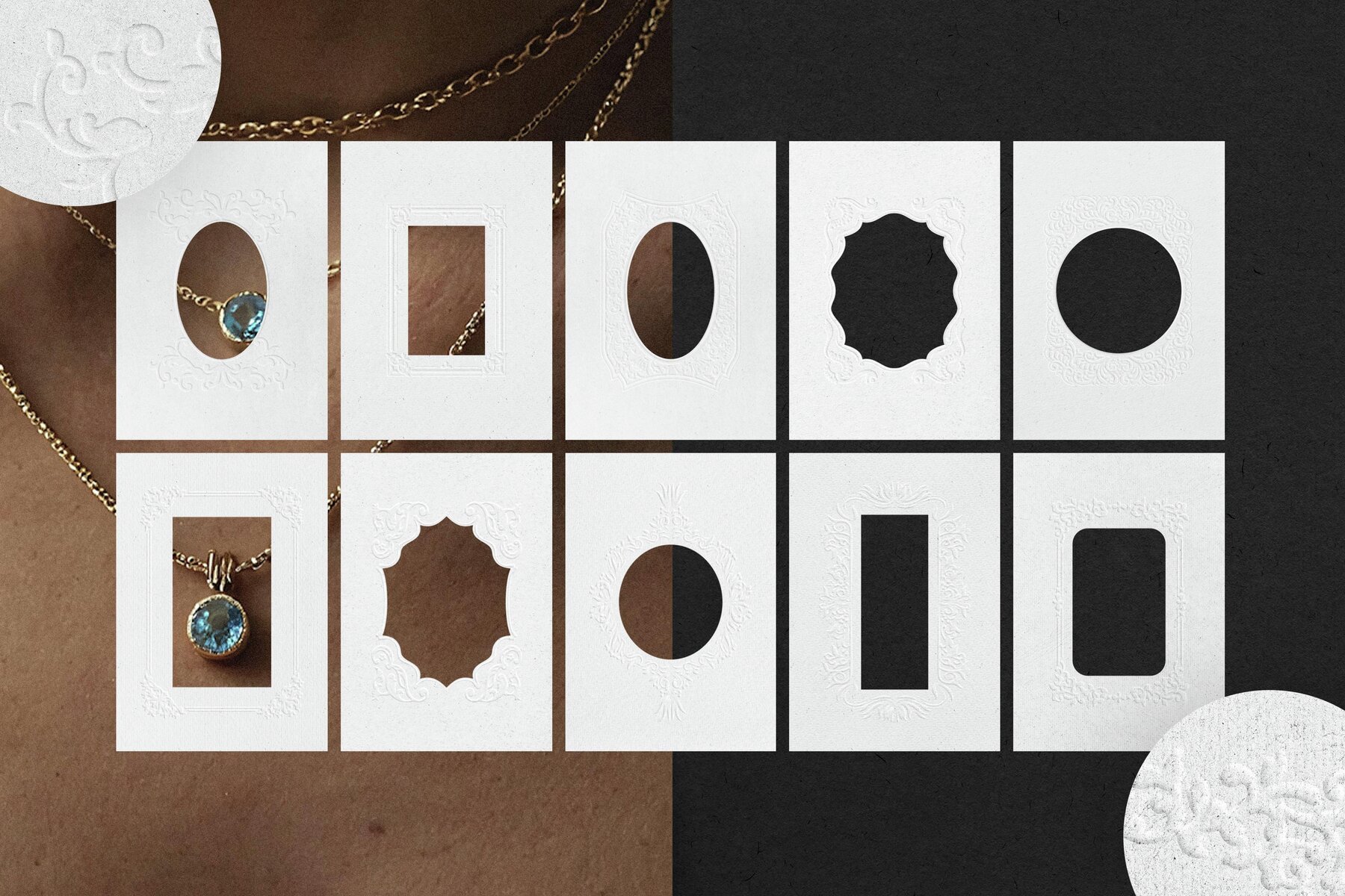 Crafted Papers Embossed 10