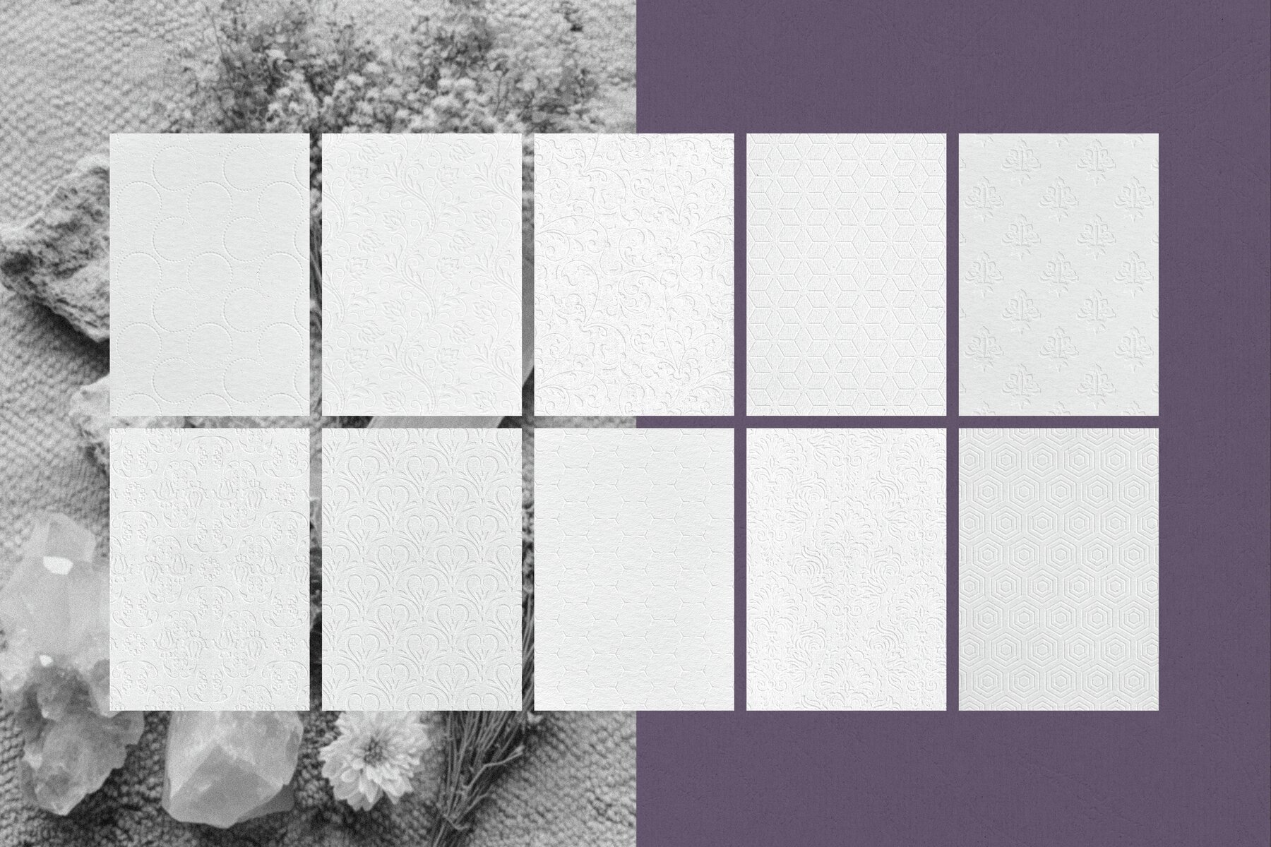 Crafted Papers Embossed 12