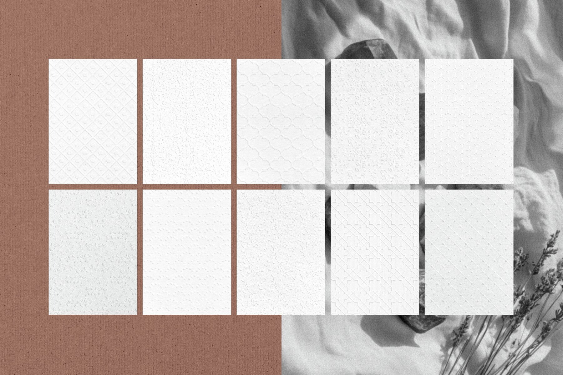 Crafted Papers Embossed 13