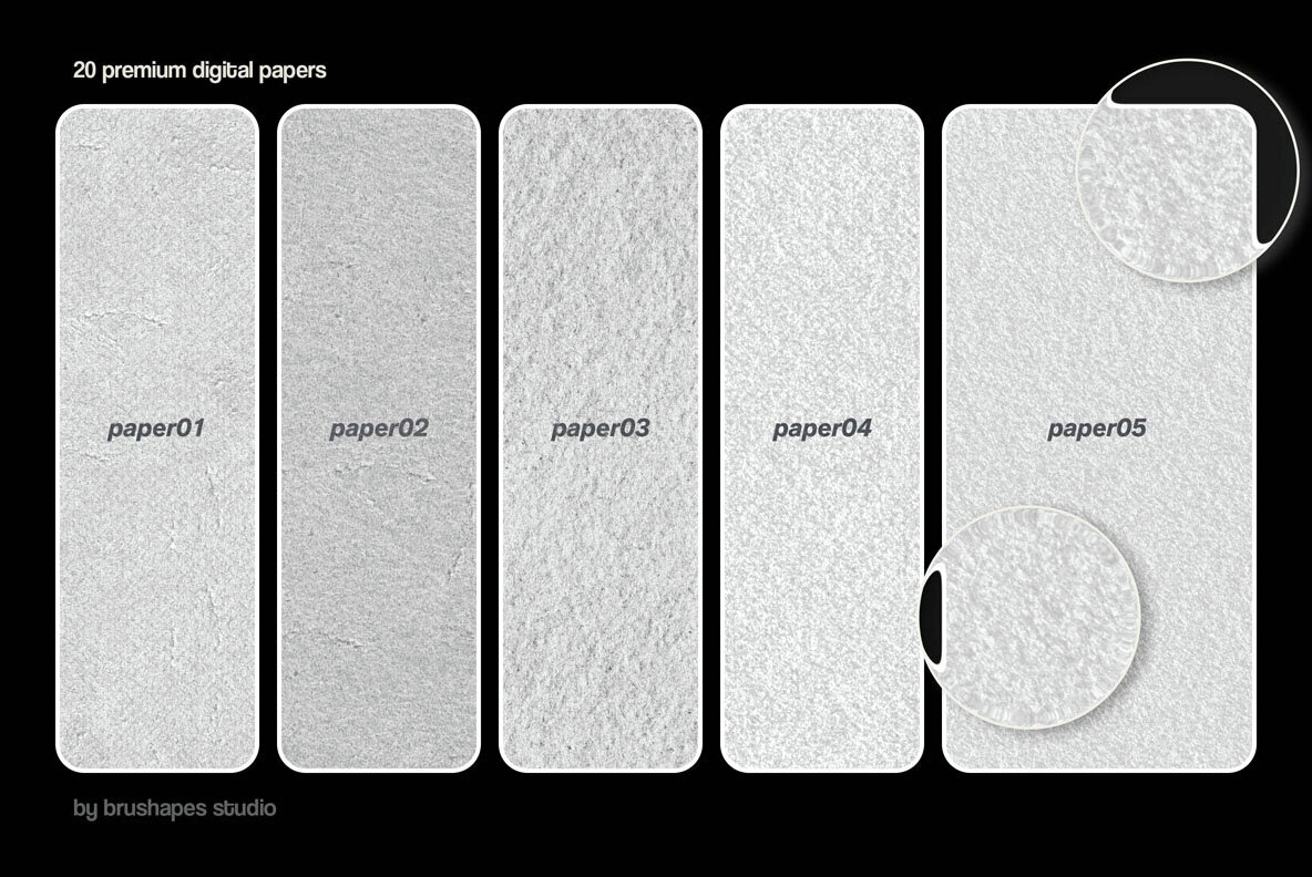 20 Premium Hand Made Paper Textures 2