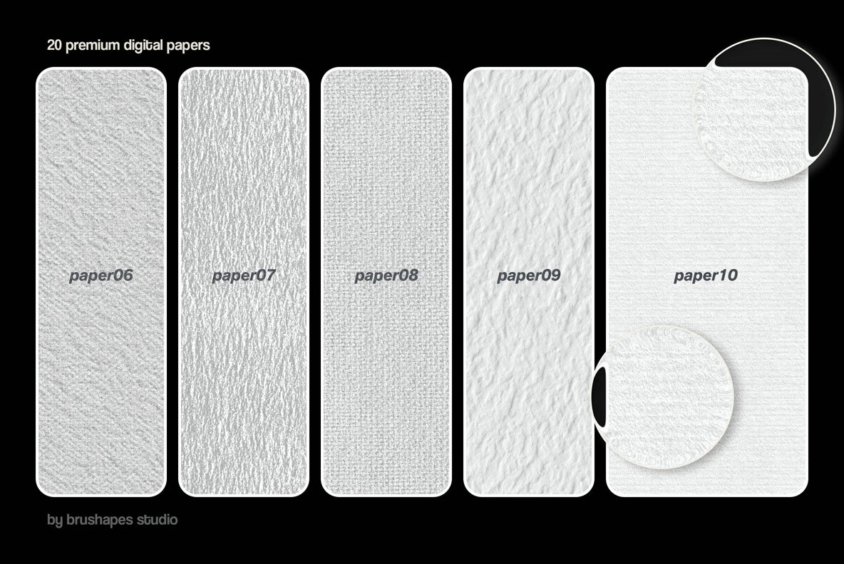 20 Premium Hand Made Paper Textures 4