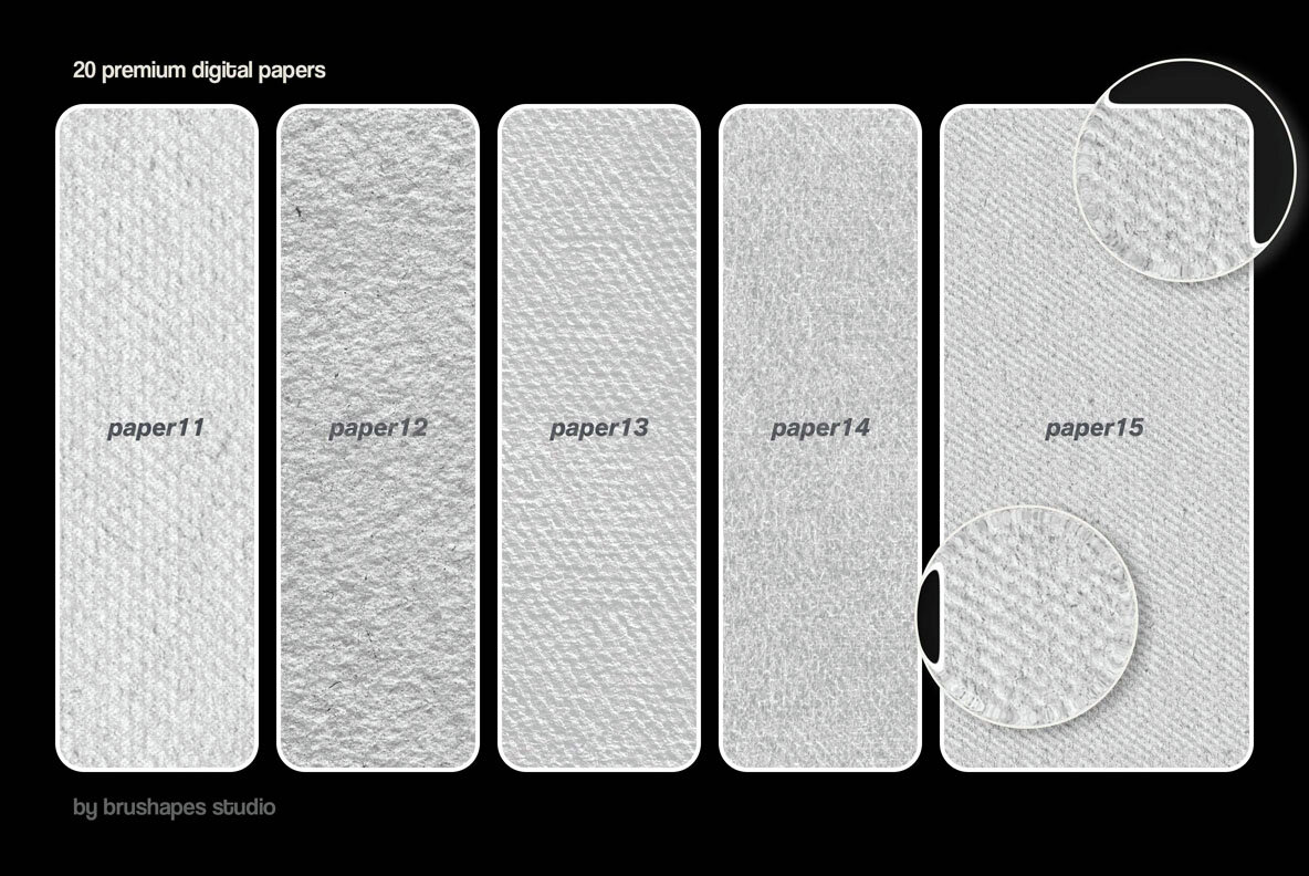 20 Premium Hand Made Paper Textures 6