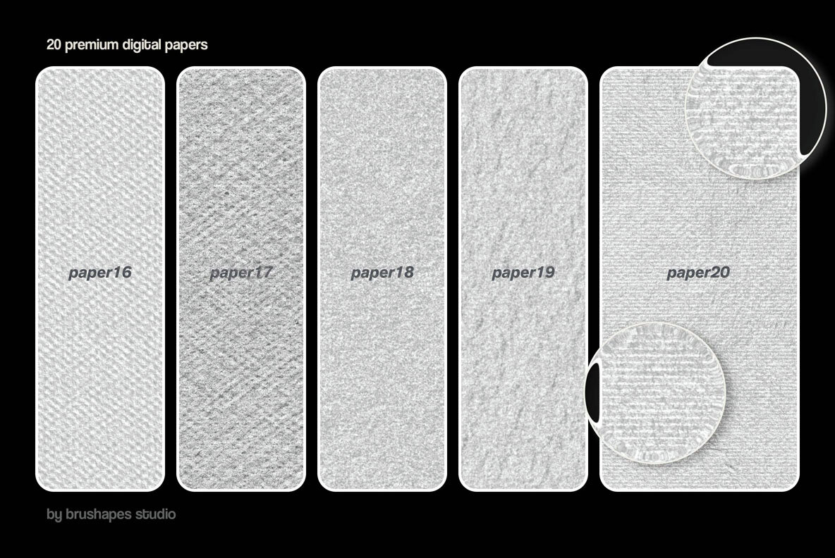 20 Premium Hand Made Paper Textures 8