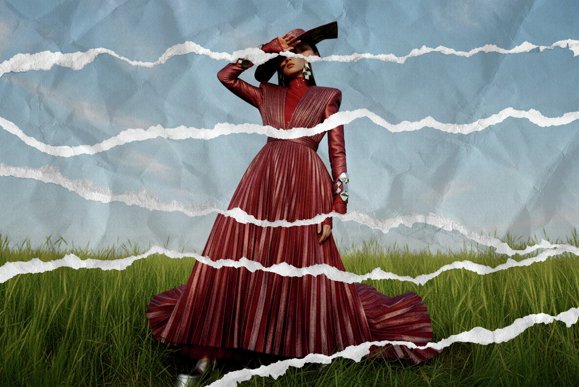 Ripped Collage Paper Photo Effect 3