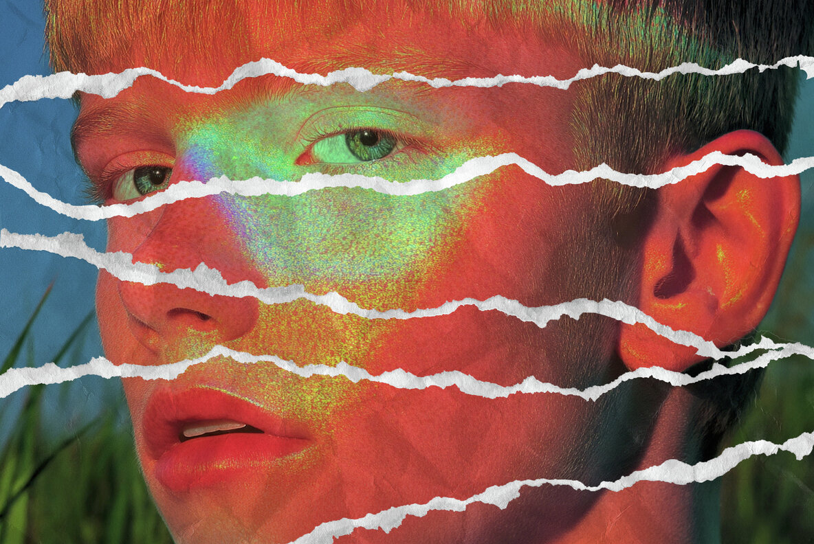 Ripped Collage Paper Photo Effect 5