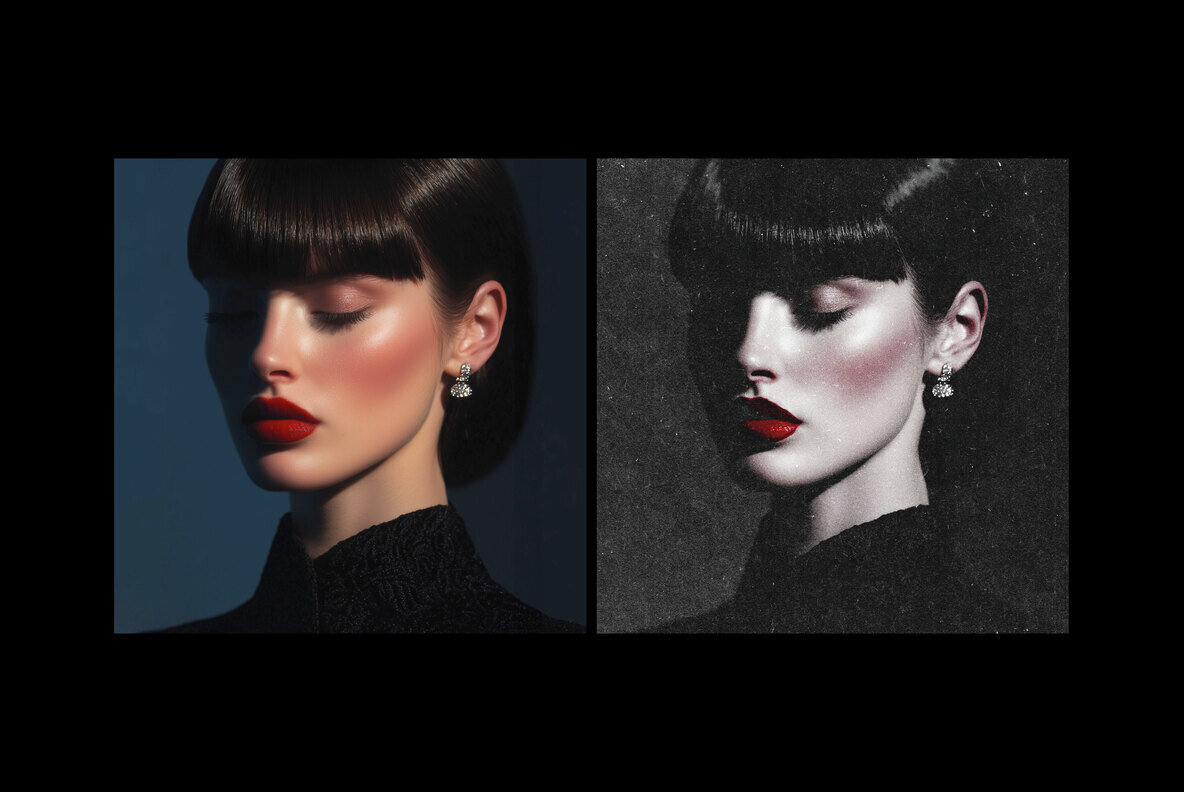 Vintage Noir Photo Effect 3