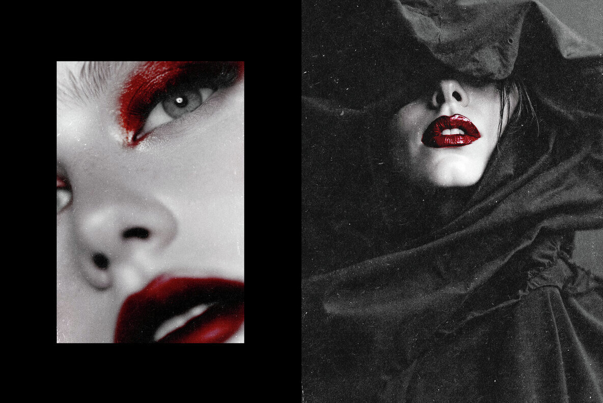 Vintage Noir Photo Effect 4