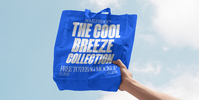 C and B Tote Bag 05 Mockup