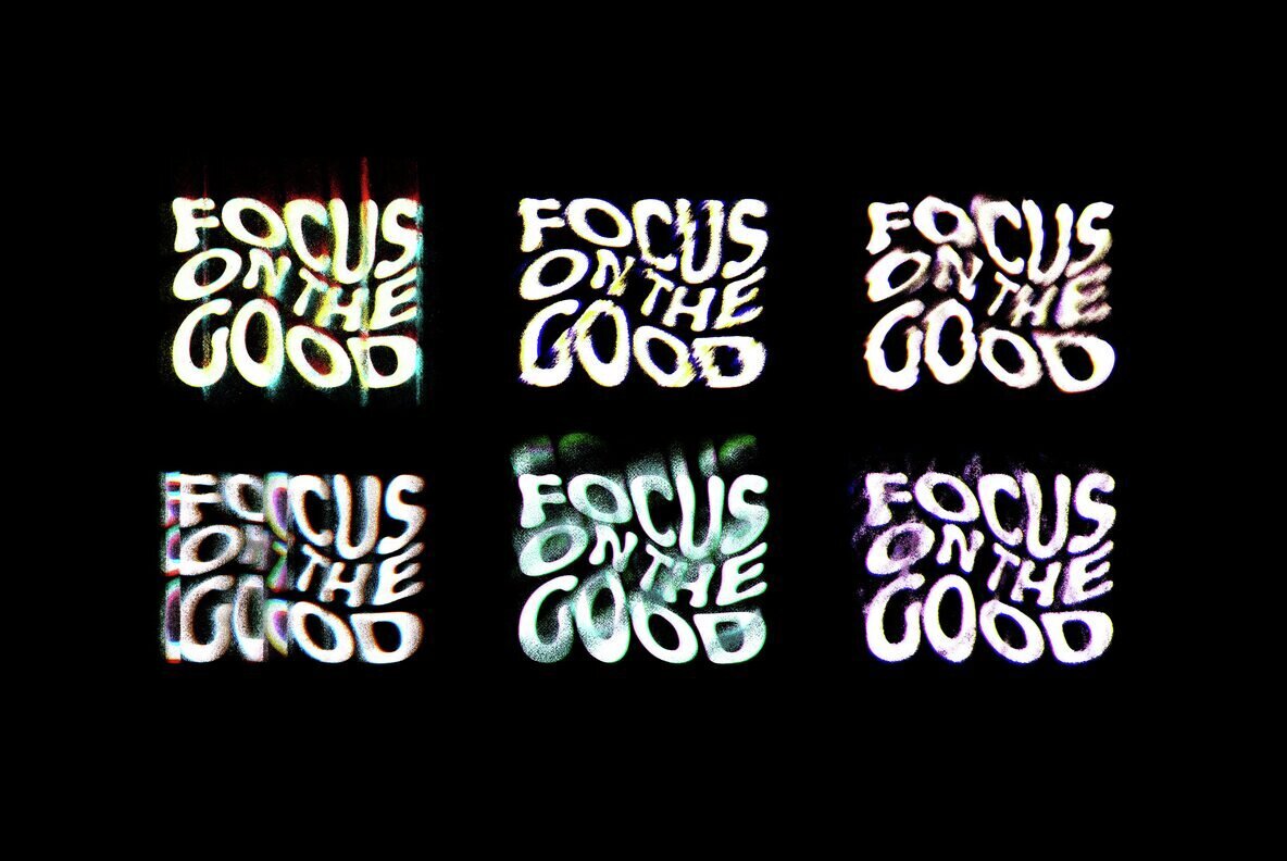 Glitch Distort Text and Logo Effect 2