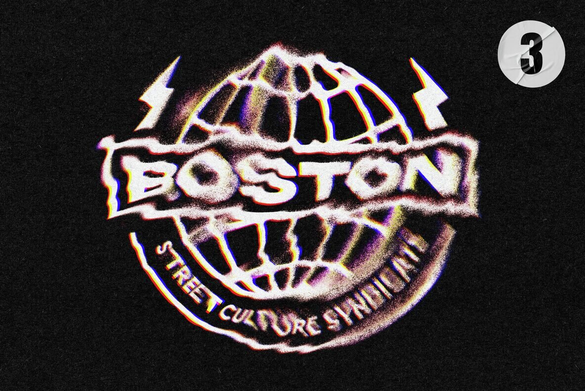 Glitch Distort Text and Logo Effect 5