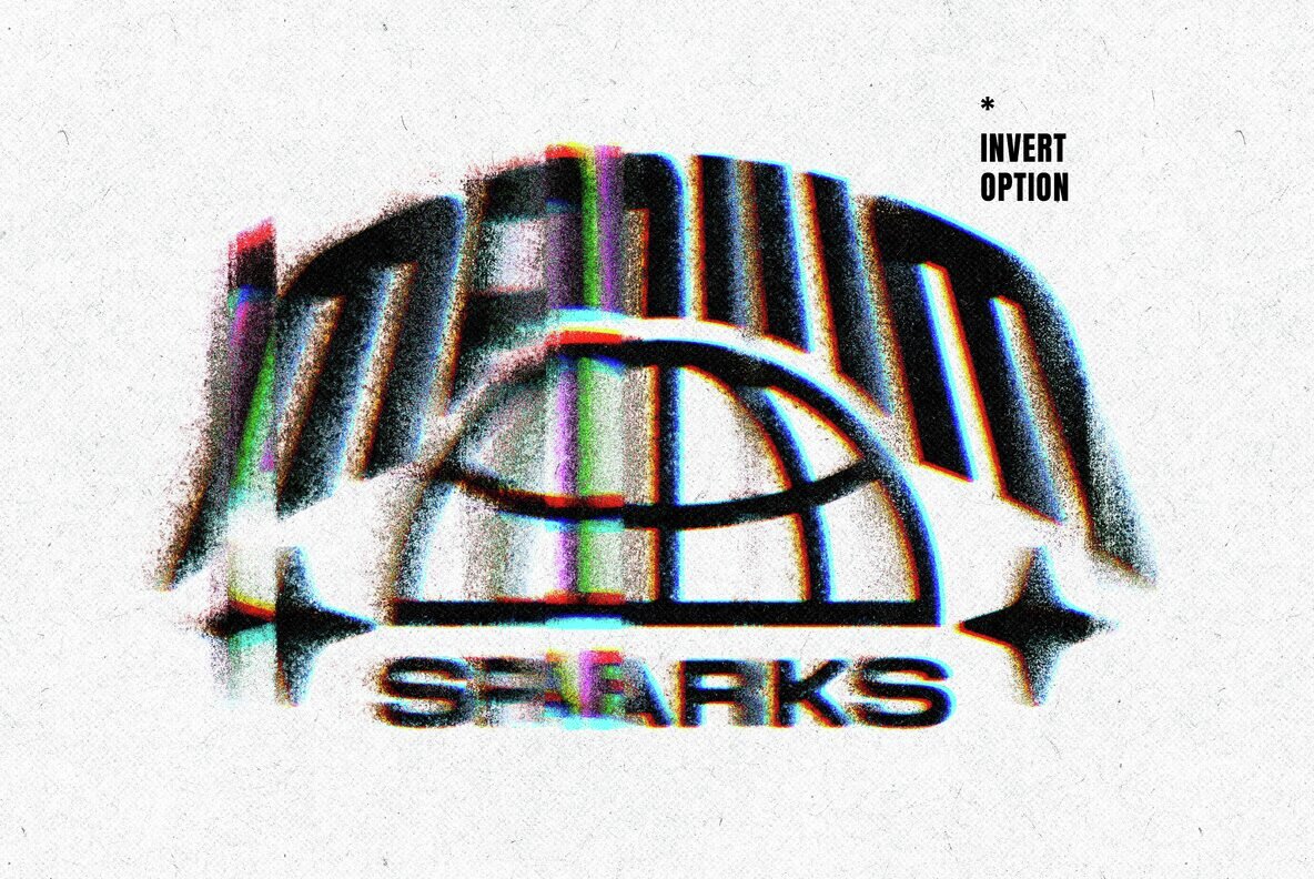 Glitch Distort Text and Logo Effect 10