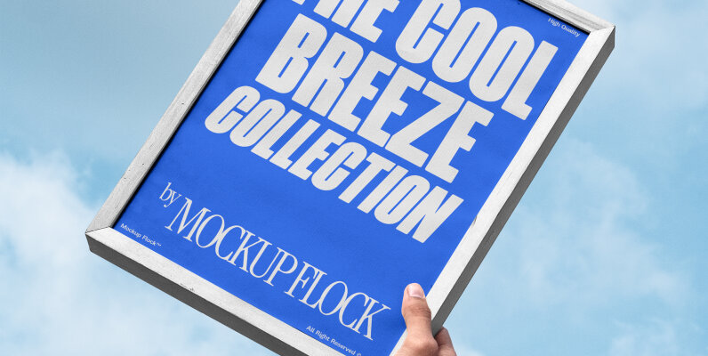 C and B Poster 12 Mockup