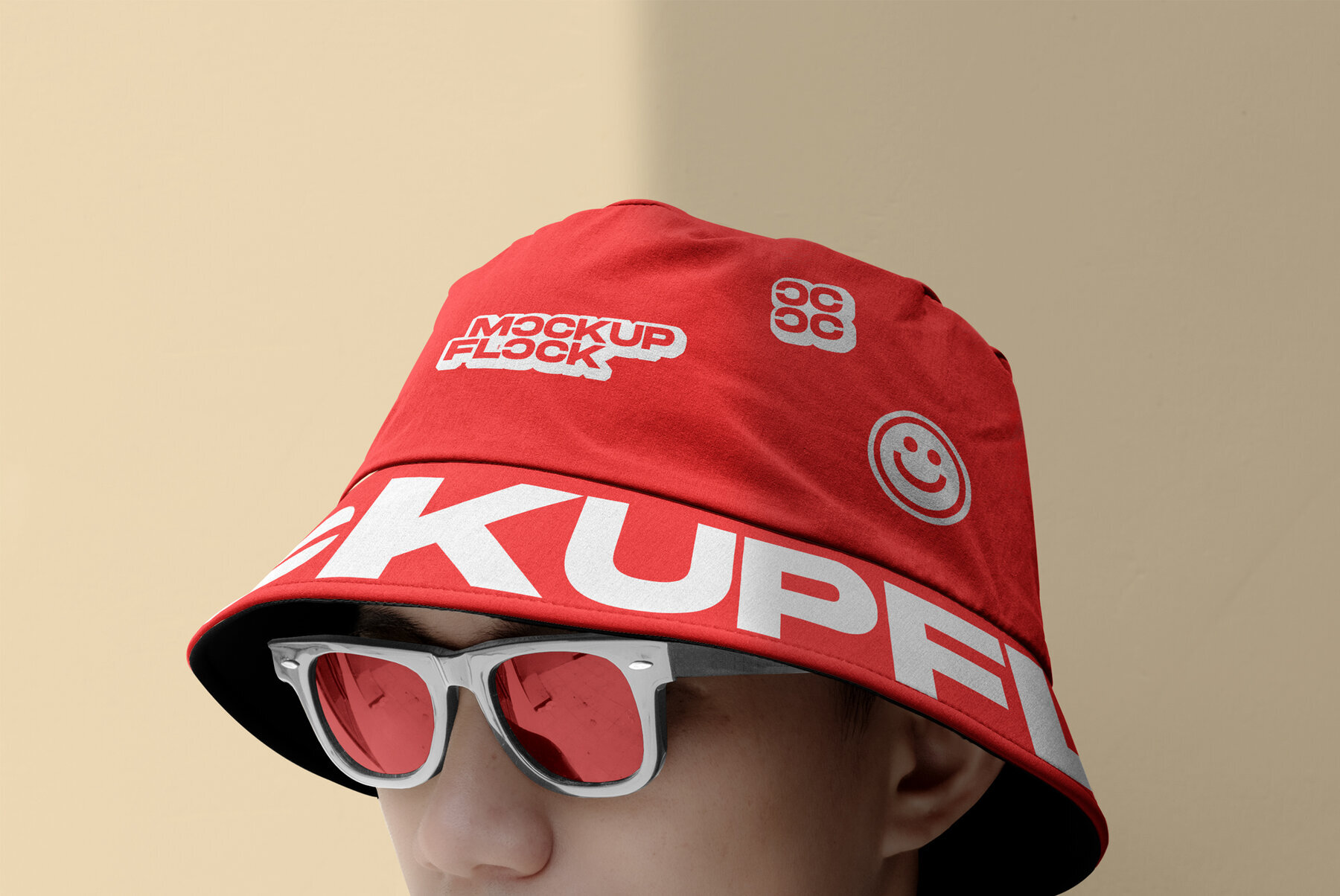 C B Bucket Hat Mockup 3
