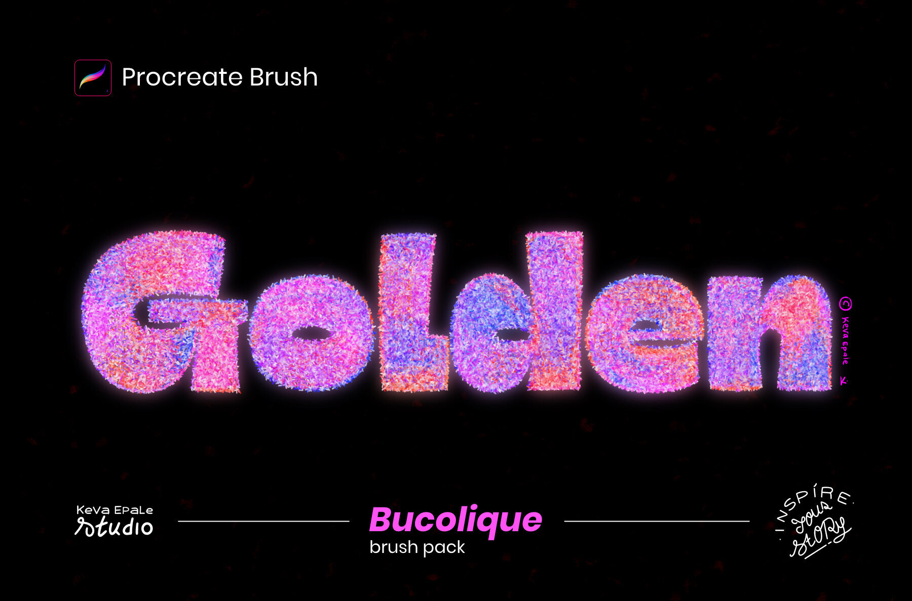 Bucolique     Procreate Brush Pack 1