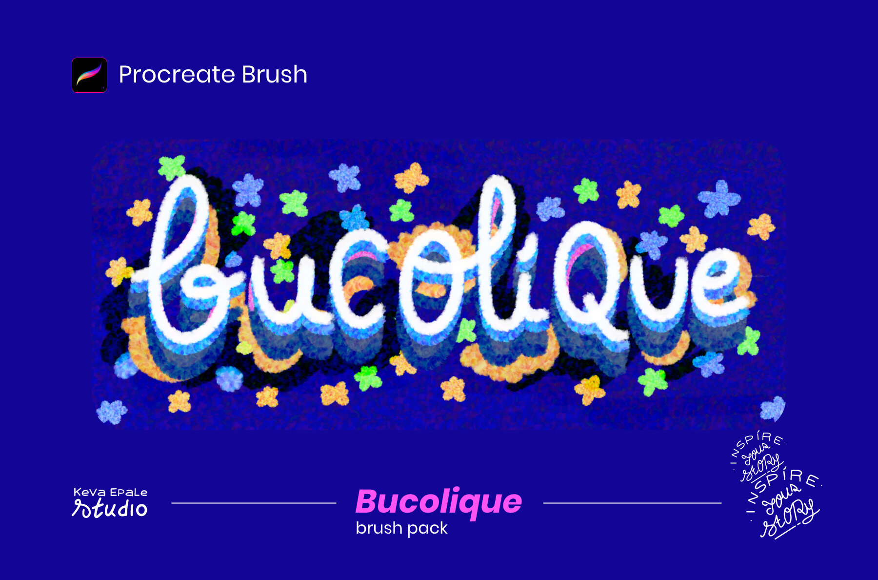Bucolique     Procreate Brush Pack 2