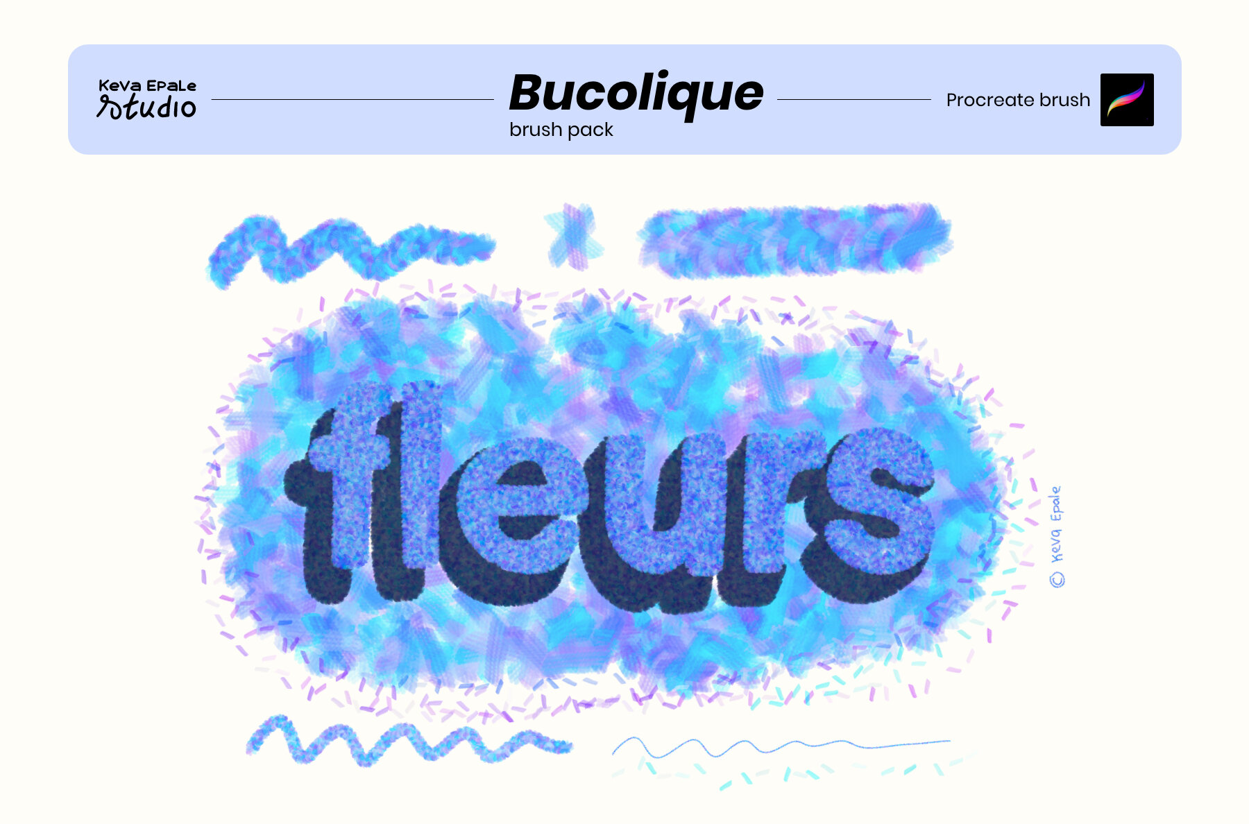 Bucolique     Procreate Brush Pack 7