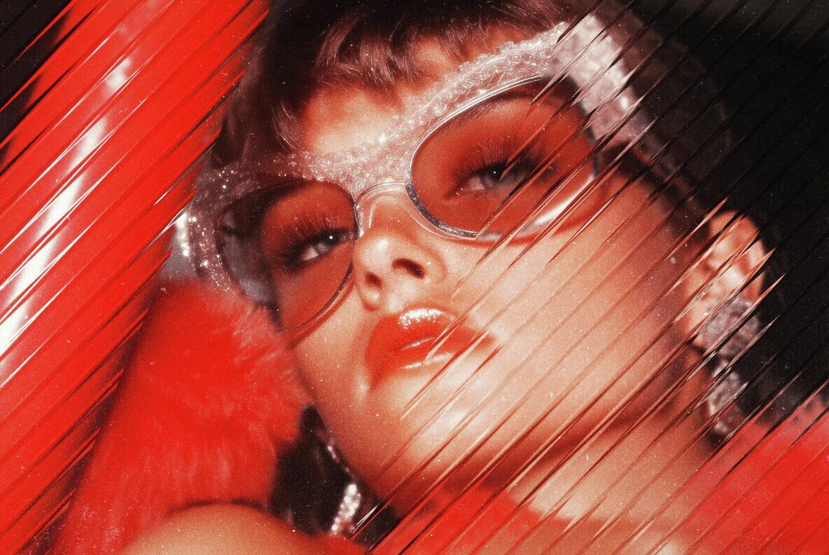 Diagonal Glass Photo Effect 7